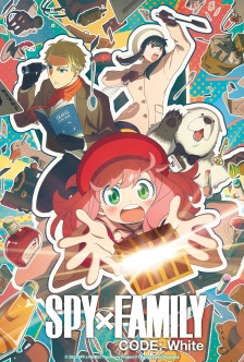 SPY x FAMILY CODE_ White_Poster Art